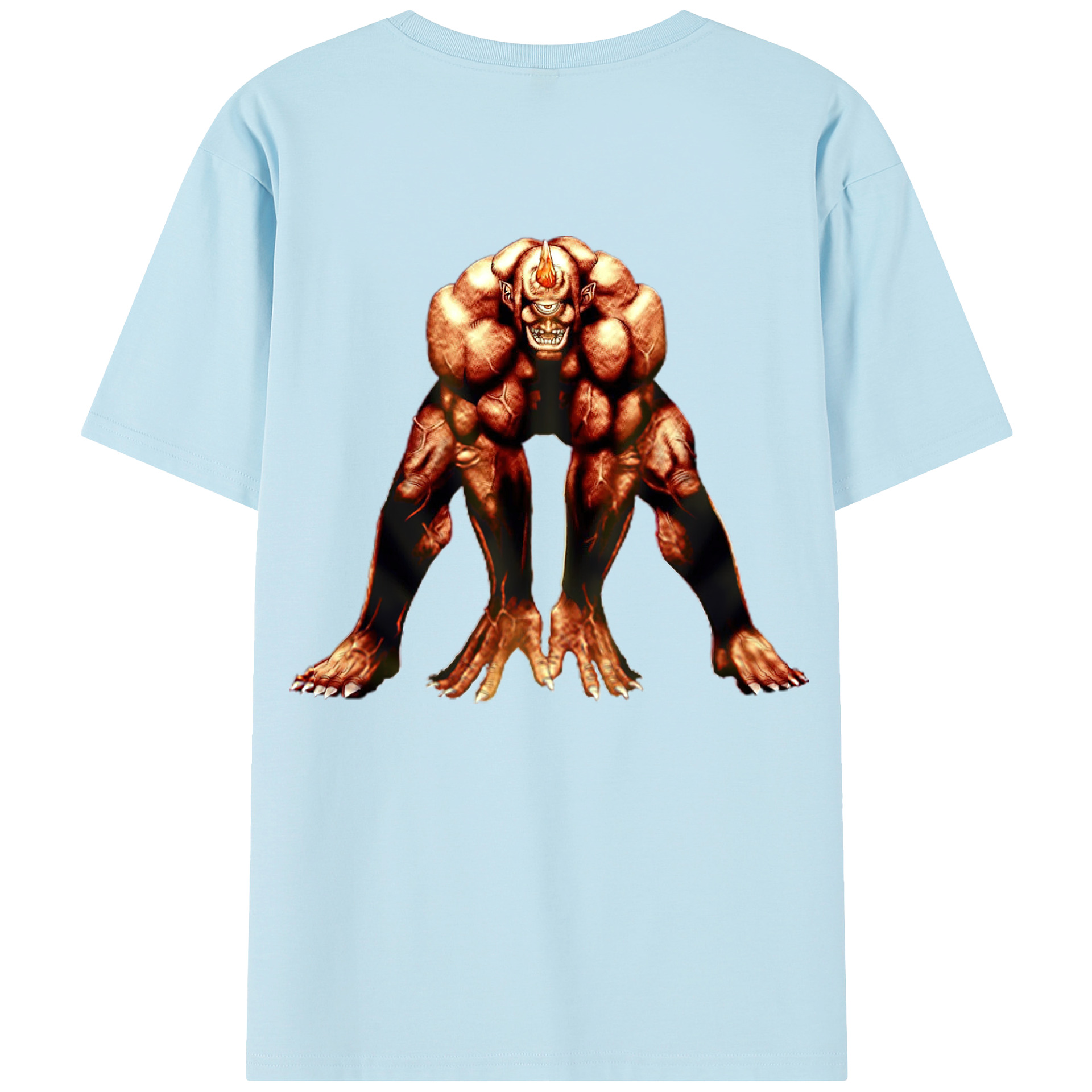 （画像用） 遊☆戯☆王 Yu-Gi-Oh! 綿100％半袖Tシャツ（背面プリント）